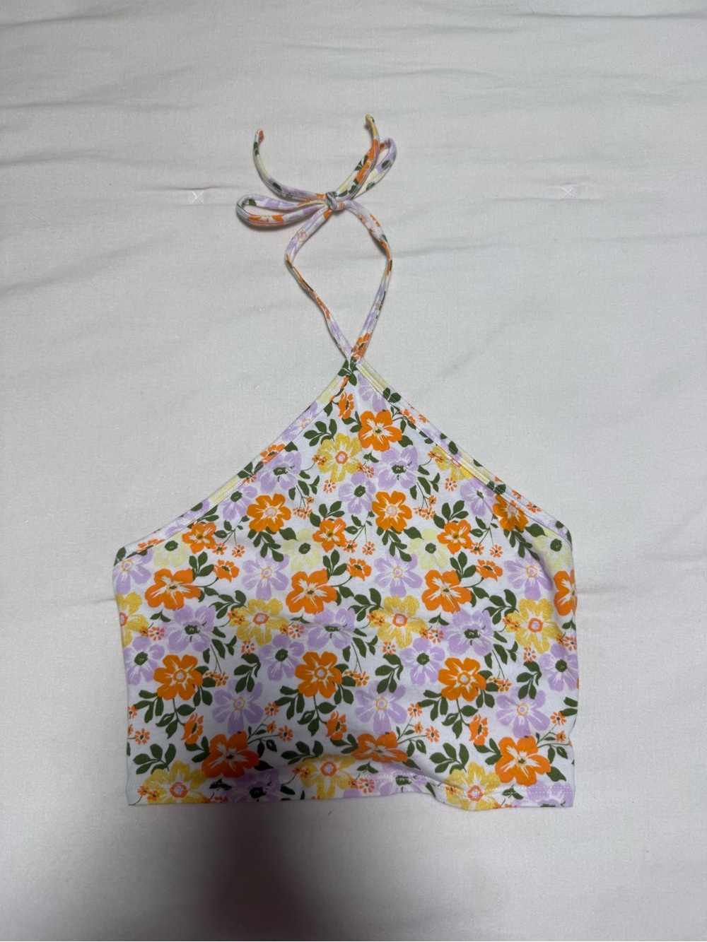 Pacsun Floral Halter Top